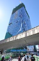 Exterior view of the East Tower of Shibuya Scramble Square